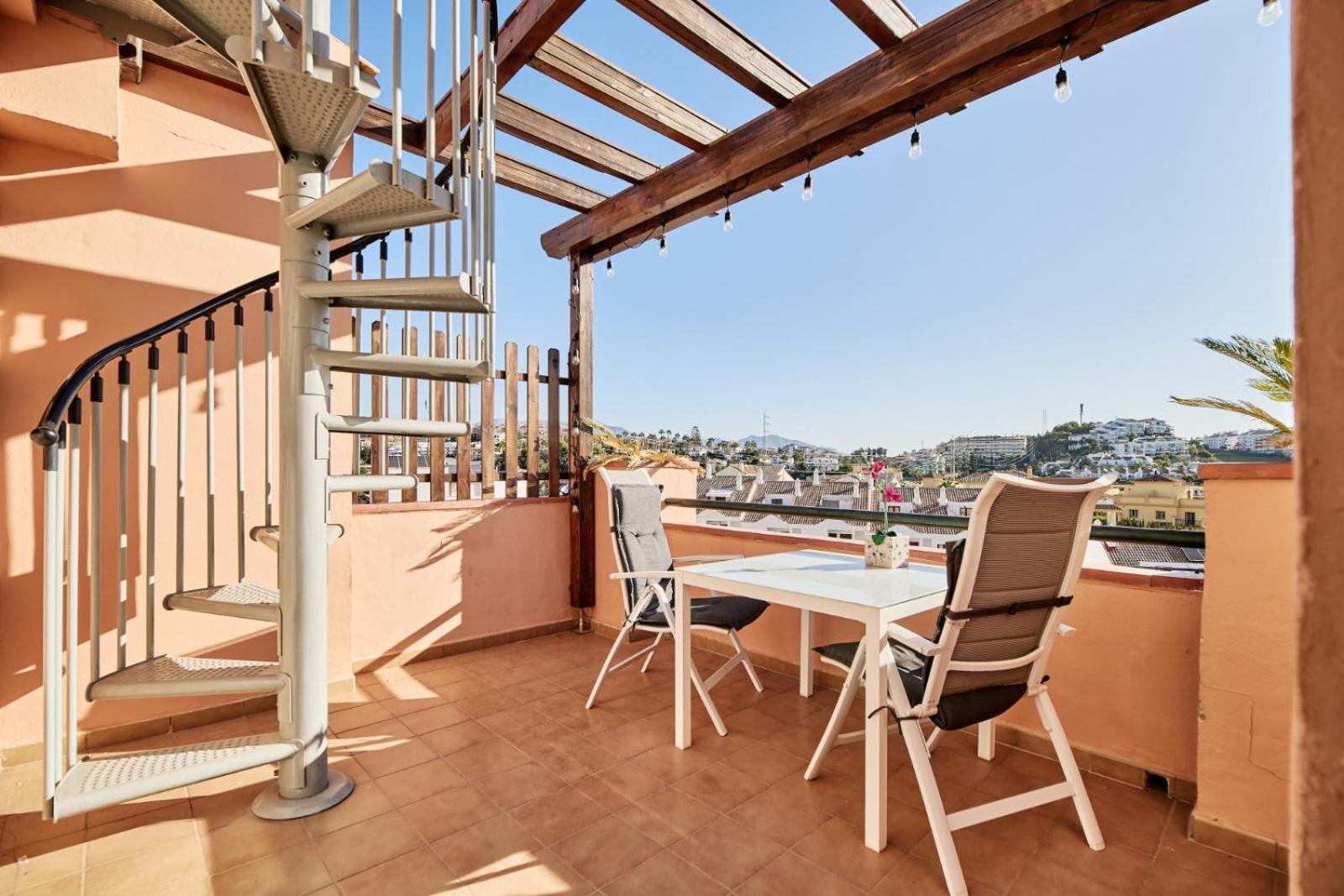 Apartament Cozy Penthouse Riviera Del Sol Malaga Zewnętrze zdjęcie