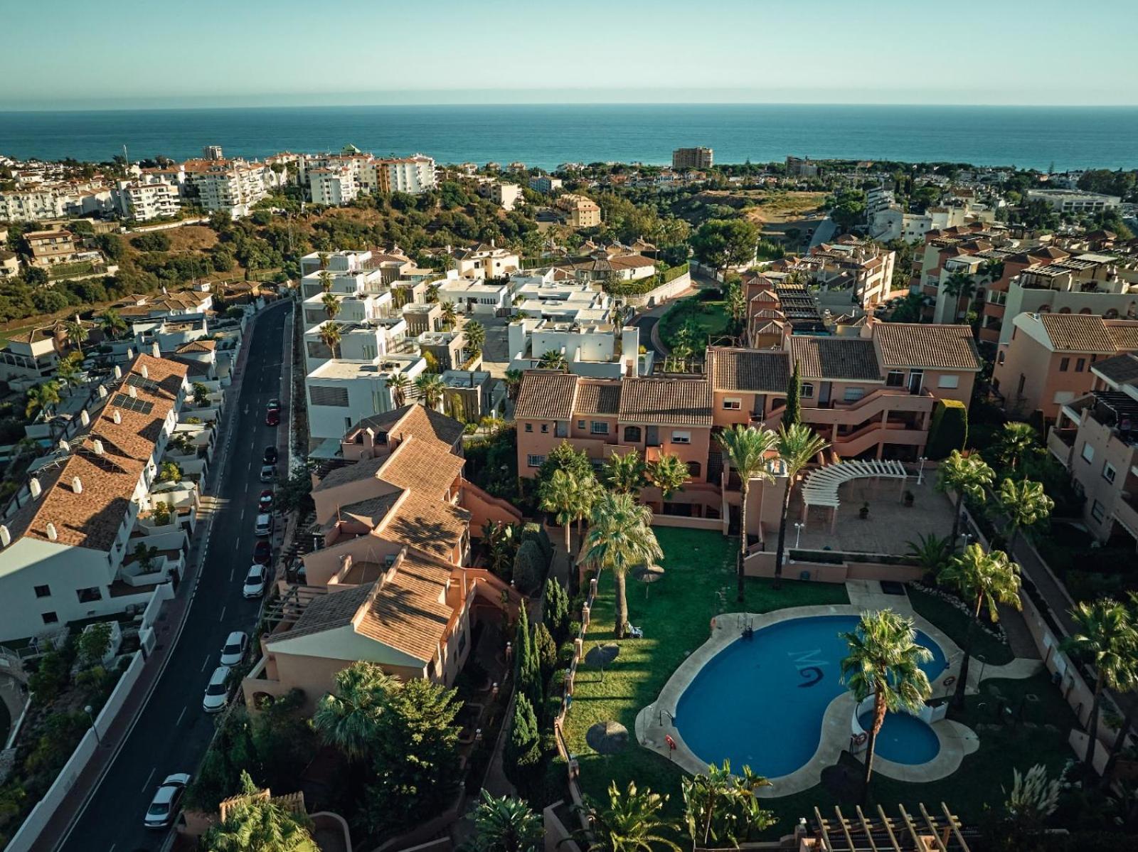 Apartament Cozy Penthouse Riviera Del Sol Malaga Zewnętrze zdjęcie