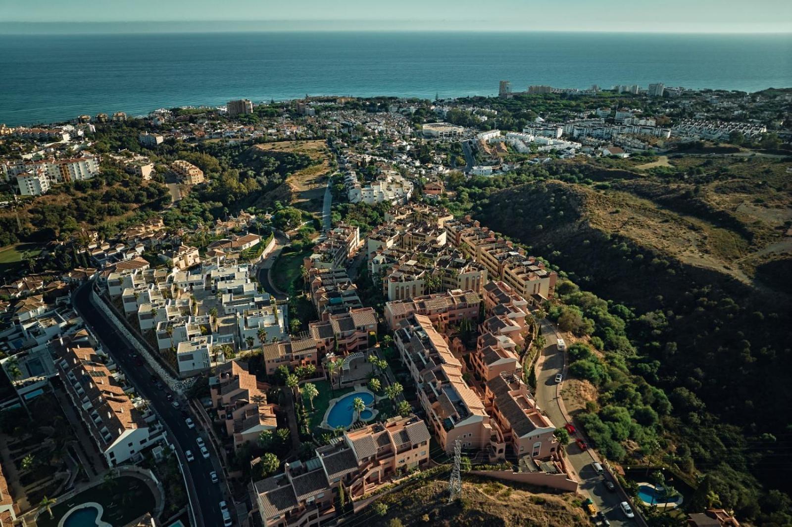 Apartament Cozy Penthouse Riviera Del Sol Malaga Zewnętrze zdjęcie