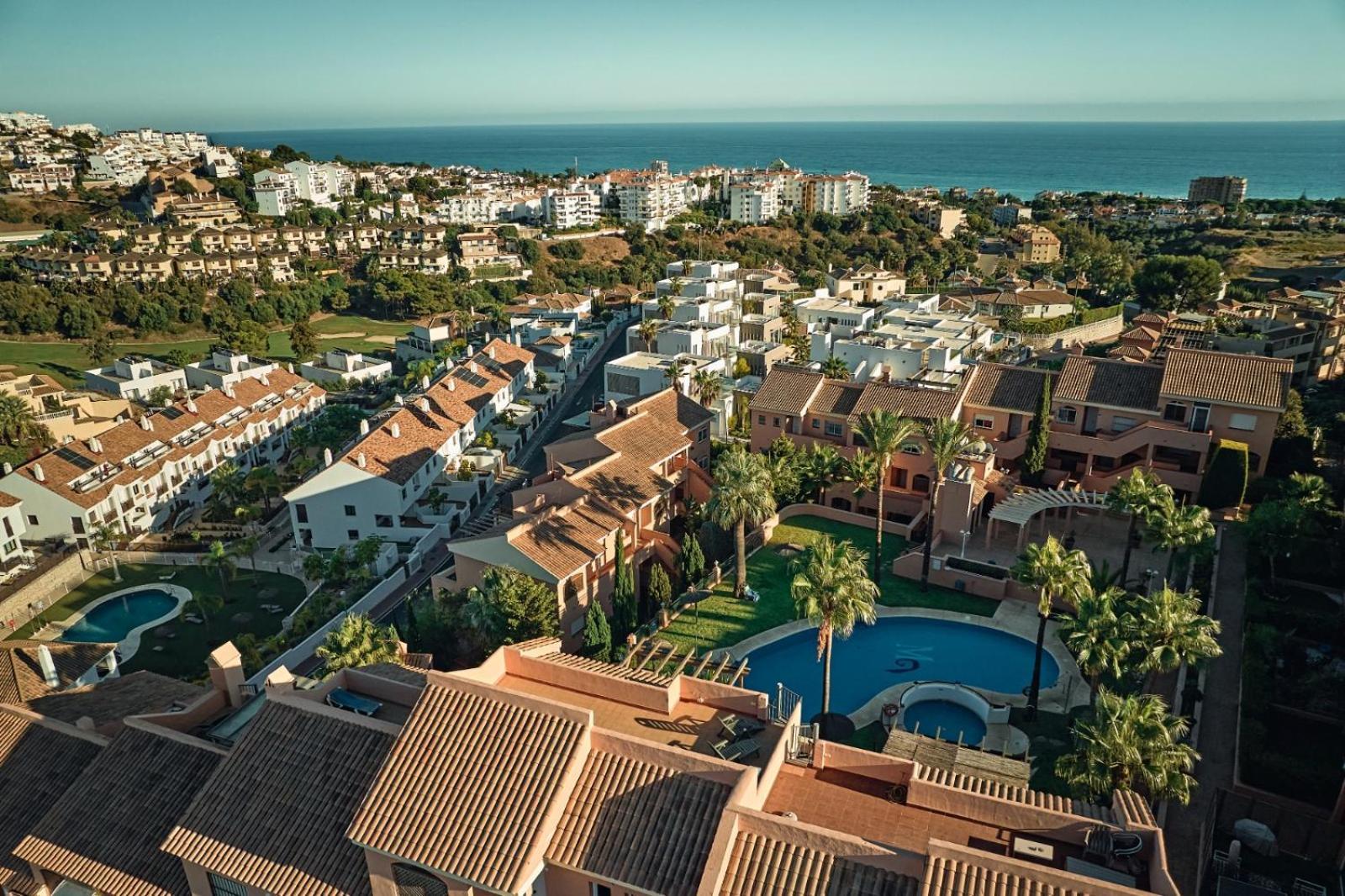 Apartament Cozy Penthouse Riviera Del Sol Malaga Zewnętrze zdjęcie